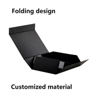 Boîte en papier rigide pliable magnétique personnalisée avec logo imprimé de haute qualité pour cadeaux d'entreprise, jouets de fêtes et emballages professionnels