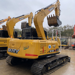 Casi nuevo, excavadora SANY sy75c, 7 toneladas, mini excavadora de orugas usada a la venta, barata, sy75 Sy 75 75c 75c-9 75-9 - Product Image 6