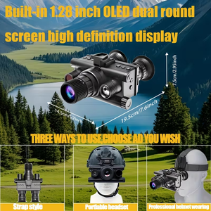 Dispositivo de Visión Nocturna Binocular Z9157 Montado en la Cabeza, Gafas de Visión Nocturna Infrarrojas Tácticas, Fuente Directa de Fábrica - Product Image 3