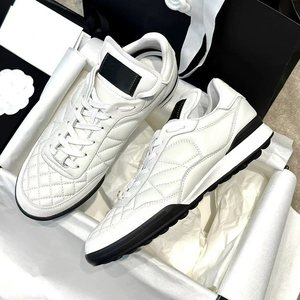 Zapatos de <span class=keywords><strong>Mujer</strong></span> de Piel Auténtica de Lujo, Suela Plana, Diseño de Diamantes, <span class=keywords><strong>Zapatillas</strong></span> Casuales para <span class=keywords><strong>Mujer</strong></span> - Product Image 4