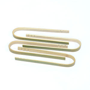 Pinzas de Bambú Mini de 10 cm y 12 cm, Ecológicas, Desechables, Pinzas Pequeñas para Servir <span class=keywords><strong>Sushi</strong></span>, Aperitivos y Buffet - Product Image 2