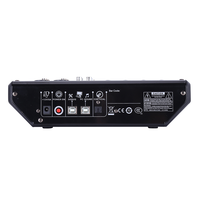Mezclador de Audio Digital Profesional MX8208 de 8 Canales con Reproductor de MP3 USB y Bluetooth, Alimentación Phantom de 48V, Consola de Mezcla de Sonido con Ecualizador de 6 Bandas