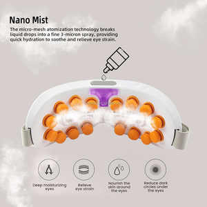 Masajeador de Ojos Eléctrico Inteligente al por Mayor OEM con Carga USB, Control de Tiempo, Batería de 850 mAh y 1 Año de Garantía - Product Image 3