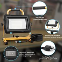Vente flash : lampe de travail portable à LED 50W 100W, étanche IP65, super lumineuse