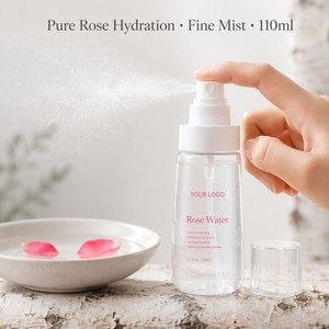 Brume Visage Hydratante et Apaisante à l'<span class=keywords><strong>Eau</strong></span> <span class=keywords><strong>de</strong></span> <span class=keywords><strong>Rose</strong></span>, Réparatrice, Anti-Taches, Raffermissante, Lissante, Anti-Rides 110ml Végane OEM Personnalisable - Product Image 2