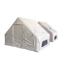Tente de détection d'épidémies médicale portable pour le camping en plein air, en tissu Oxford, type colonne d'air, pour utilisation estivale