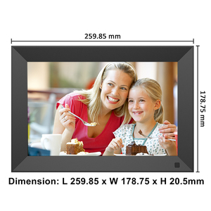 デジタル写真フレームスマート10 "Wifi CloudデジタルフォトフレームFrameoアプリ付き - Product Image 3