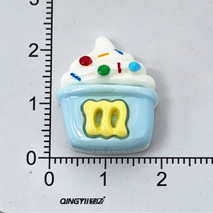 วัสดุงานฝีมือเรซิ่น DIY ของ M&M สำหรับเคสโทรศัพท์ อุปกรณ์ตกแต่งผม ดีไซน์การ์ตูนน่ารัก ฤดูใบไม้ผลิ 2024 - Product Image 4