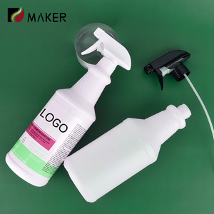 500ml 750ml 1000ml 1L 16oz HDPE Trắng Chất Tẩy rửa chất lỏng Cleaner Kích hoạt Phun container nhựa sương phun hóa chất chai - Product Image 3