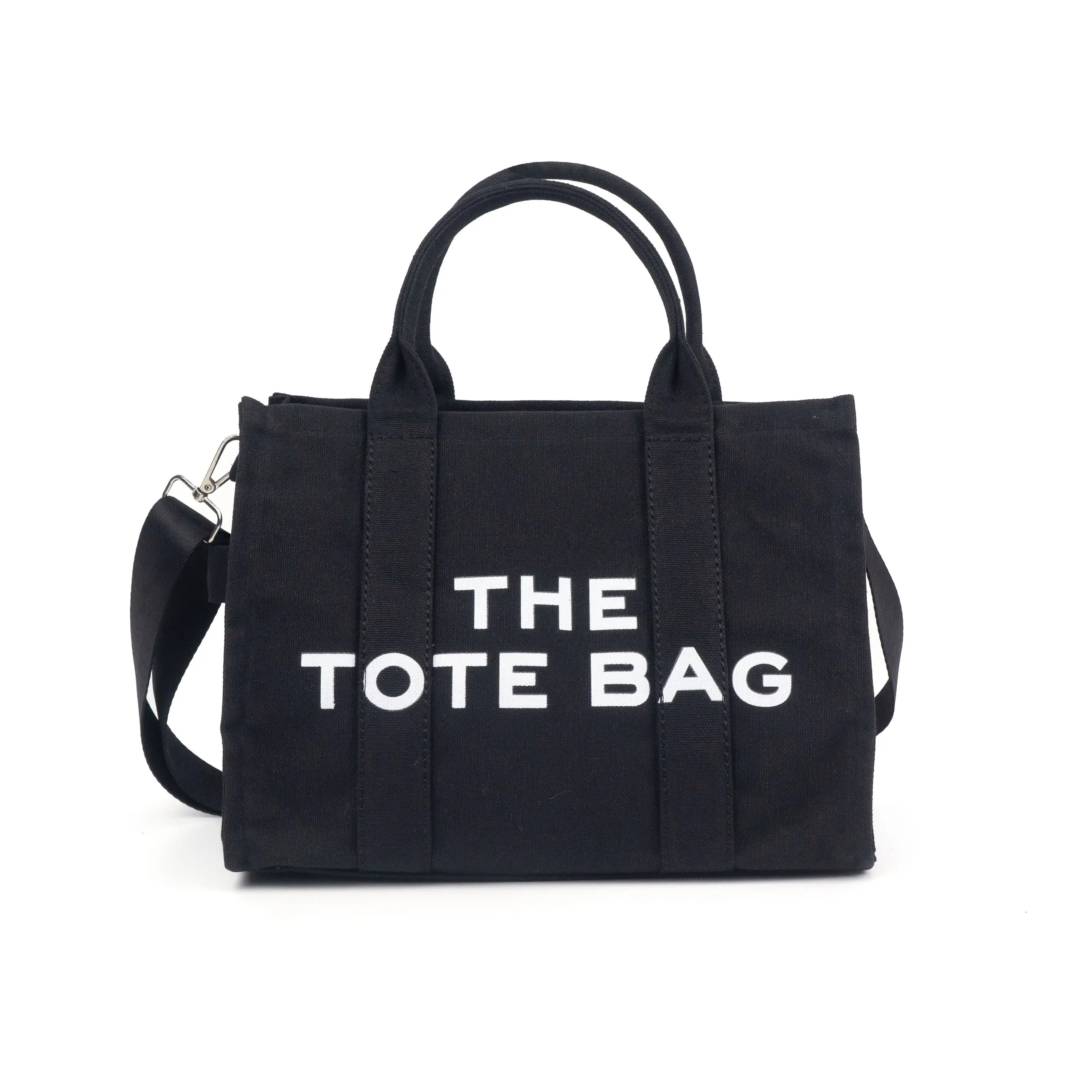 2024 yeni varış tuval Tote çanta bayanlar kızlar için çok kullanımlı Messenger Tote çanta