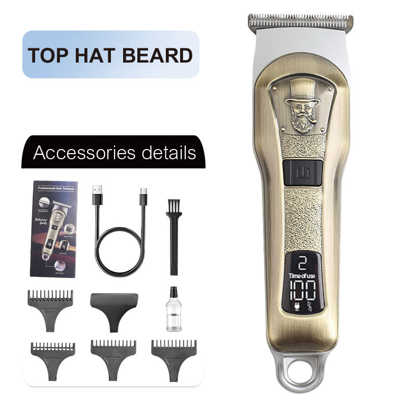 Bronze - tall hat and beard