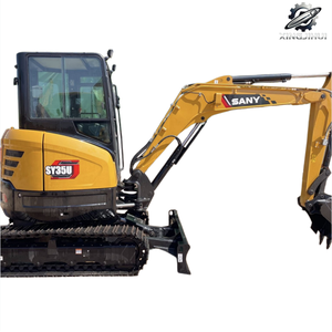 Excavatrice sur chenilles d'occasion SANY 35, marque japonaise d'origine, 3,5 tonnes, petite taille. - Product Image 1