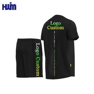 <span class=keywords><strong>Tuta</strong></span> da Jogging da <span class=keywords><strong>uomo</strong></span> con segno di colore fluorescente da palestra ad asciugatura rapida <span class=keywords><strong>tuta</strong></span> in poliestere a manica lunga da ginnastica - Product Image 2