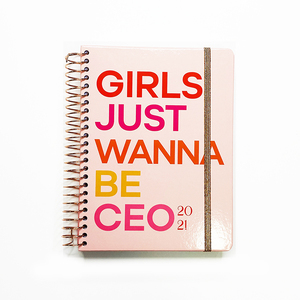 Promotional 2021-2022 Yo Binding Day Planners Journal Book Printing Custom Wedding Planner Notebook