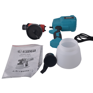 <span class=keywords><strong>Pistolet</strong></span> de pulvérisation électrique portable BYT-SP10, haute pression, sans air, rechargeable, pour peinture automobile, pulvérisateur de mastic manuel - Product Image 2