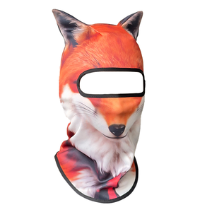 <span class=keywords><strong>Masque</strong></span> intégral réaliste 3D en forme de renard, balaclava en soie glacée respirante, protection UV, <span class=keywords><strong>masque</strong></span> de sport d'extérieur pour le cyclisme et la <span class=keywords><strong>moto</strong></span> - Product Image 2