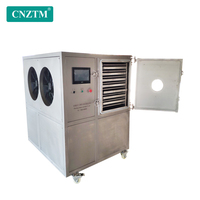Vacuümvriesdroogmachine 25kg/batch 304 roestvrij staal Hoge efficiëntie gasverwarming 380V CNZTM merk vriesdroogapparatuur