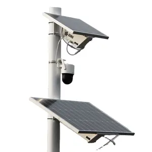 Solar Energy System for CCTV Farm Lithium Battery Dc 12v Regulated OutputSolar Power CCTV Monitor Camera System