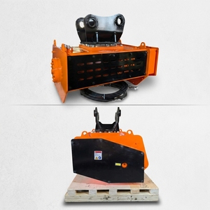 Broyeur forestier haute performance pour excavatrice SLN 5-6 tonnes, puissant pour le broyage d'arbres et de broussailles, haute efficacité opérationnelle, garantie 1 an - Product Image 4