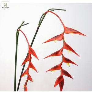 زهور الزنجبيل الاصطناعي من البلاستيك بلمسة حقيقية نباتات مدارية معلقة هيليكونيا صناعية لحفلات الزفاف ديكور صالة عرض للفنادق - Product Image 4