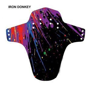 Guardabarros de bicicleta IRONDONKEY, logotipo personalizado, venta al por mayor, accesorios de placa contra salpicaduras de bicicleta de carretera y montaña para montar en <span class=keywords><strong>BMX</strong></span> - Product Image 1