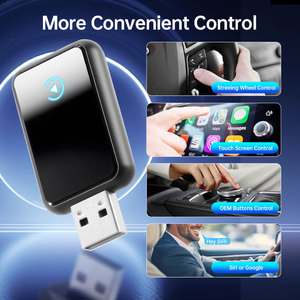 Grandnavi Carplay sans fil portable Android Auto Dongle <span class=keywords><strong>google</strong></span> Maps Commande vocale pour Carplay filaire d'origine à Carplay sans fil - Product Image 6