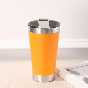 แก้วกาแฟพกพาขนาด 20 ออนซ์ พร้อมที่เปิดขวด แก้วเบียร์สแตนเลส 304 เก็บความเย็น ใช้ในครัวหรือบาร์ - Product Image 5