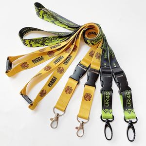 Wholesale Custom logo Neck <b>Lanyard</b> Double Hook <b>Lanyard</b> With Safety Buckle - Product Image 3