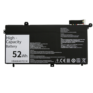 Batterie d'ordinateur portable de remplacement HB46K497ECW 52Wh pour Matebook D PL-W19 W29 MRC-W50R, batterie lithium-ion rechargeable en stock - Product Image 1