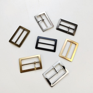 Hiện đại nóng bán có thể điều chỉnh dây đeo hợp kim kẽm khóa buộc clip hành lý phụ kiện với thanh trượt và vải nút điều chỉnh - Product Image 3