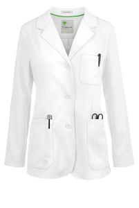 Blouse de laboratoire médicale unisexe élégante de haute qualité XL personnalisée, uniformes d'infirmière et de médecin pour femmes, uniformes d'hôtellerie imprimés 100% - Product Image 2