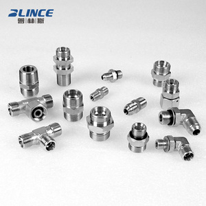 Nuevos Conectores Hidráulicos de Latón/Acero Inoxidable con Recubrimiento de Zinc, Adaptadores Macho y Hembra BSP para Construcción y Agricultura - Product Image 4