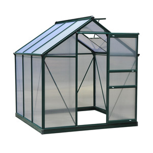<span class=keywords><strong>Serra</strong></span> <span class=keywords><strong>da</strong></span> <span class=keywords><strong>Giardino</strong></span> Impermeabile in Policarbonato Lanyu, Parasole con Struttura in Alluminio - Product Image 4