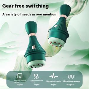 Yushuang DS-A18 OEM/ODM, Nuevo Masajeador de Ventosas Portátil Recargable de 1800 mAh, Juego de Terapia de Ventosas Eléctricas Inteligente, Masaje Gua Sha - Product Image 5