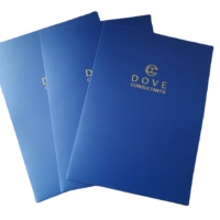 Carpeta de presentación impresa personalizada, carpeta de impresión Offset, impresión de presentación
