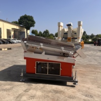 Machine à déstoner les graines HELIDA QSC-20 à haute productivité, 20 tonnes/heure, certifiée CE, avec une pureté de 98% pour le riz et le maïs