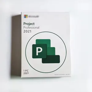 Paquete de Software USB FPP de <span class=keywords><strong>Microsoft</strong></span> Project Professional 2021 para Oficina Corporativa, Activación en Línea, Inglés, Uso Doméstico - Product Image 1