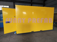 12 '16' 20 'pieds conteneur en acier isolé stockage auto-stockage assembler pliable conteneur mobile empilable portable sto