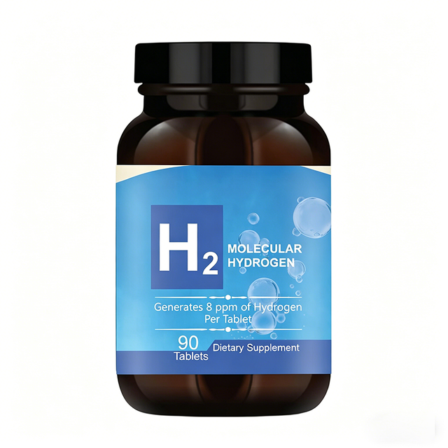 OEM Wholesale H2 Molecular Hydrogen Tablets with Magnesium, 90 Count for Adults Supports Immune System Health & Muscle Strength