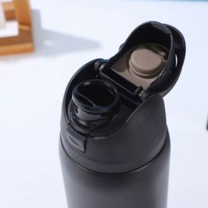 Gourde isotherme en acier inoxydable mince de 32 oz, anti-fuite, isolation thermique 6-12 heures, réutilisable, pour le sport et le thé, promotionnelle - Product Image 3
