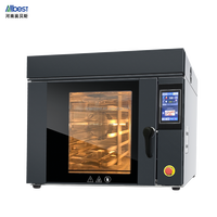 Horno Industrial Rotatorio de Aire Caliente para Pizza y Asados, 12 Bandejas, Horno de Convección Reforzado, Motor para Procesamiento de Granos