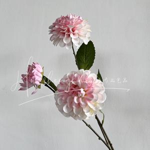 <b>Artificial</b> Dahlia Flowers Silk Scented Single Branch Wedding Home Decor G 01 - Product Image 3