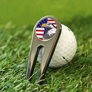 Clip de chapeau de golf avec marqueur de balle magnétique, style métal premium, conception personnalisée, marqueurs de balle de golf sportifs en fer OEM - Product Image 5