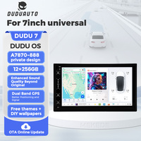 DUDUAUTO DUDU7 A7870 Reproductor Multimedia Inalámbrico para Auto con Carplay, Unidad Principal de Radio para VW, Kia, Hyundai, Toyota, Honda, Nissan