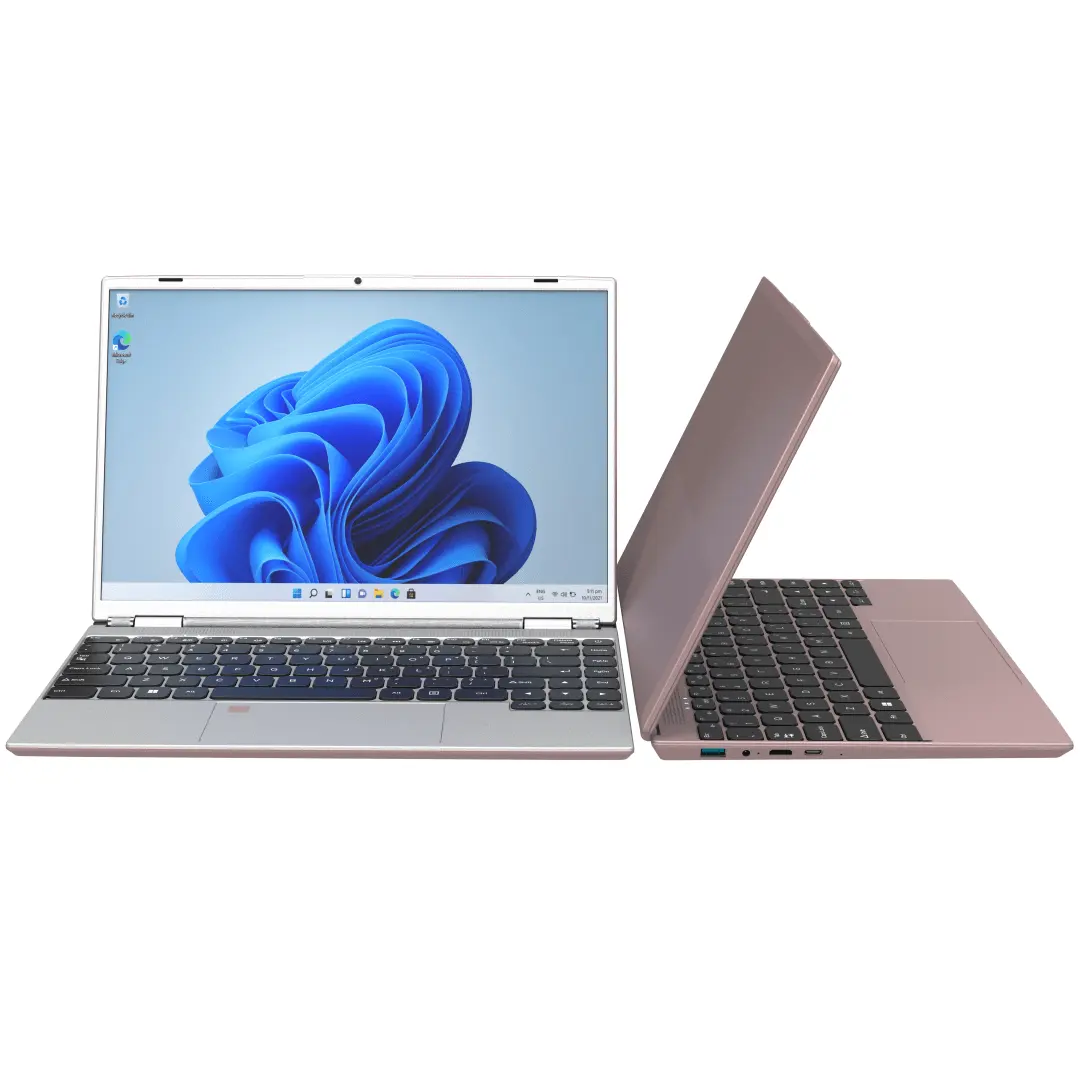 14インチIntelCeleron N50958Gb Ram 128Gb 256Gb 512Gb SsdWin10ラップトップコンピューターホームスクールビジネスピンクシルバーノートブック