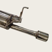 Système d'échappement pour Honda Civic EK3 1.8, vente directe d'usine, silencieux d'échappement de voiture, tuyaux en acier inoxydable 304