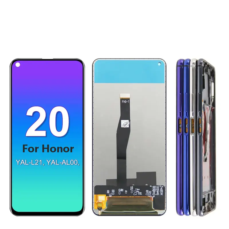6.26 inch For Huawei Honor 20 Display Touch Screen Digitizer Parts For HUAWEI nova 5T Honor 20 YAL-L21 YAL-AL00 YAL-TL0