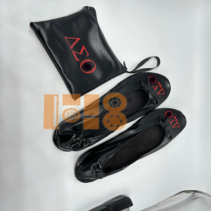 2025 pantofola personalizzata per confraternita in rosso con lettere greche stampate 1913/DOI/TLOD/<span class=keywords><strong>SGR</strong></span>/ZOB/OES/NCNW/pantofola Sorority NAUW - Product Image 4