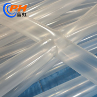 Tuyau Cylindrique Gonflable en TPU/PVC Sans Soudure, Durable et Flexible, Tuyau Haute Pression Écologique Non Toxique Certifié REACH/ROHS pour Gaz