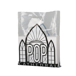 Bolsa de Compras Transparente de PE Personalizada con Logotipo, Impresión de Logotipo Personalizado, Embalaje para Ropa de Boutique, Asa Flexiloop Troquelada - Product Image 1